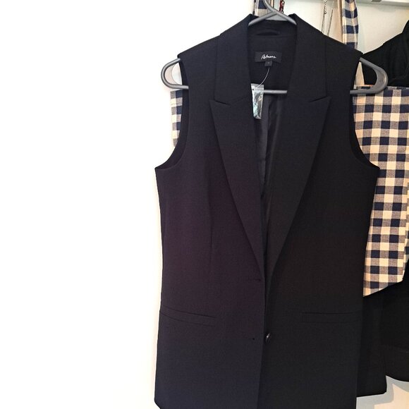 Black sleeveless blazer Reitmans - Picture 1 of 5